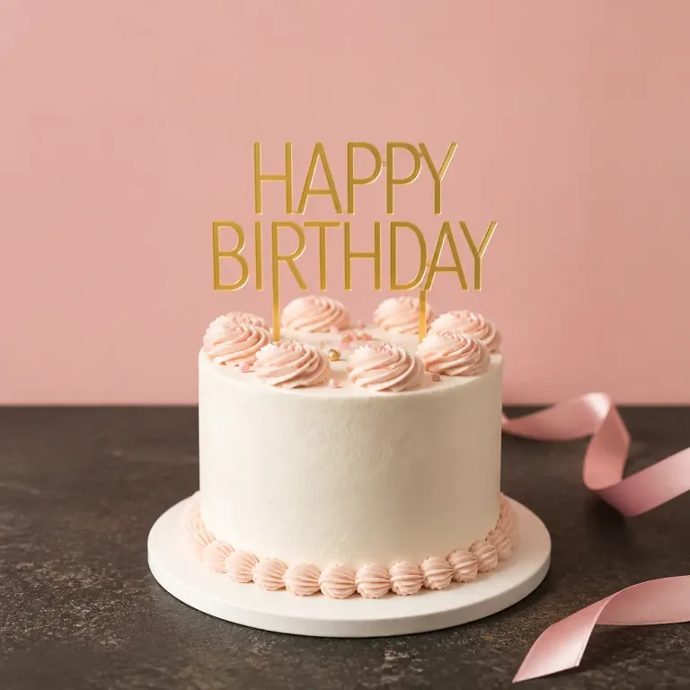 Topper Kue Happy Birthday Mini