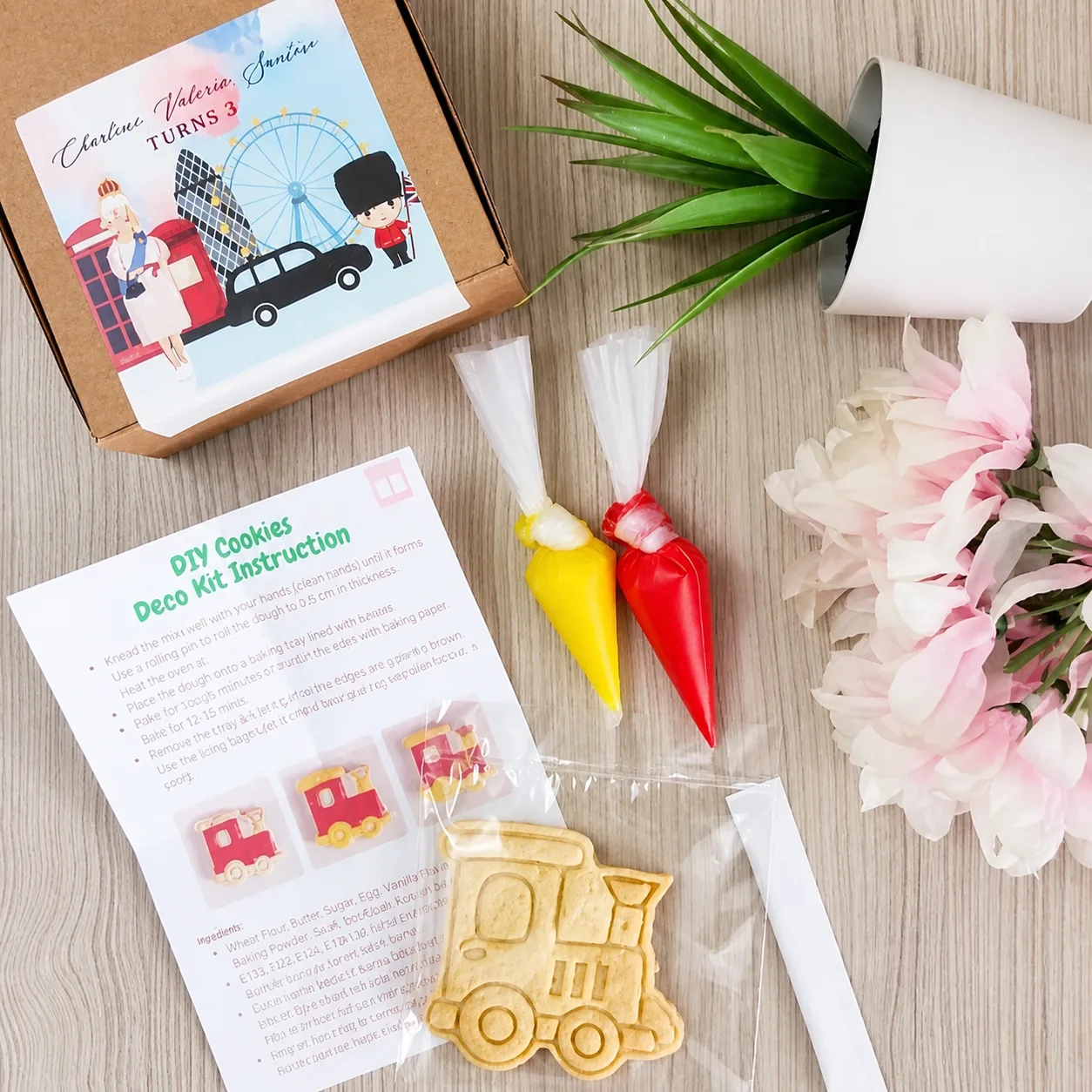 SWEETALICIOUS - DIY Cookies Hias Character Hampers / Souvenir Unik Ulang Tahun Anak, tampilan 5