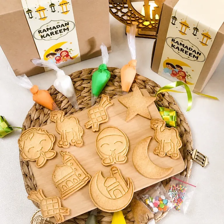 DIY Butter Cookies Hias Karakter Edisi LEBARAN EID Idul Fitri Ramadan, tampilan 1