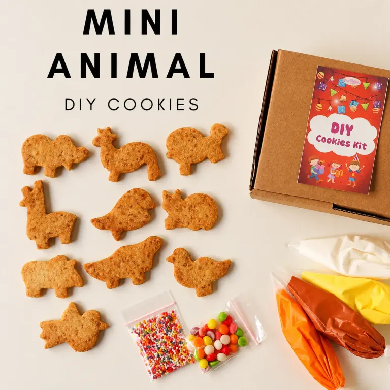 SWEETALICIOUS DIY Butter Cookies Hias Character Mini isi 10 Paket Ekonomis, tampilan 1