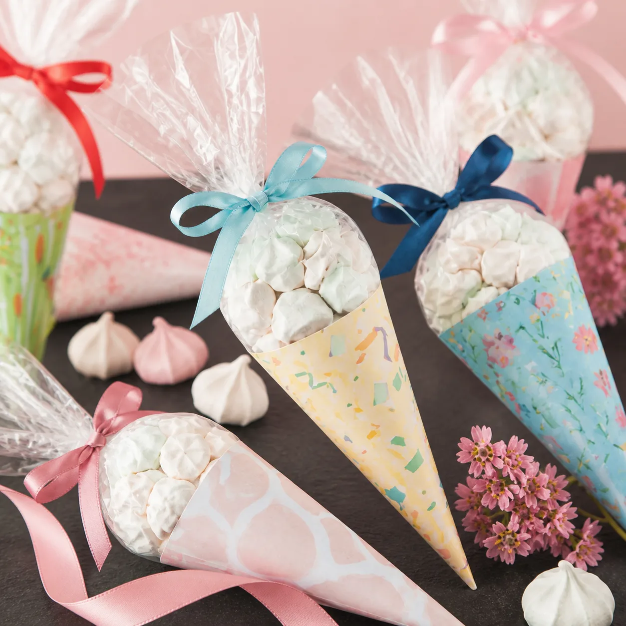 Meringue Party Cone - studio view 3