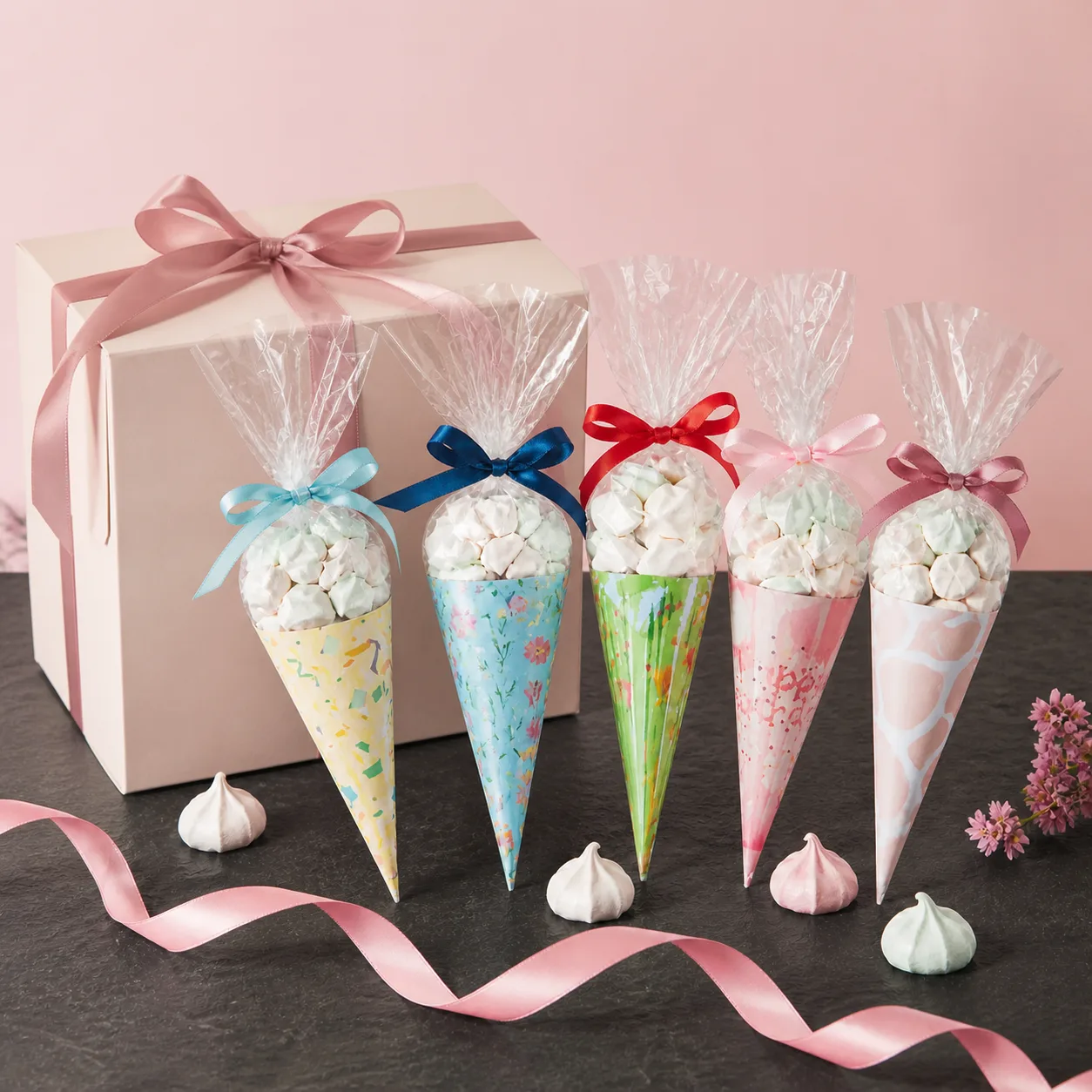 Meringue Party Cone - studio view 4