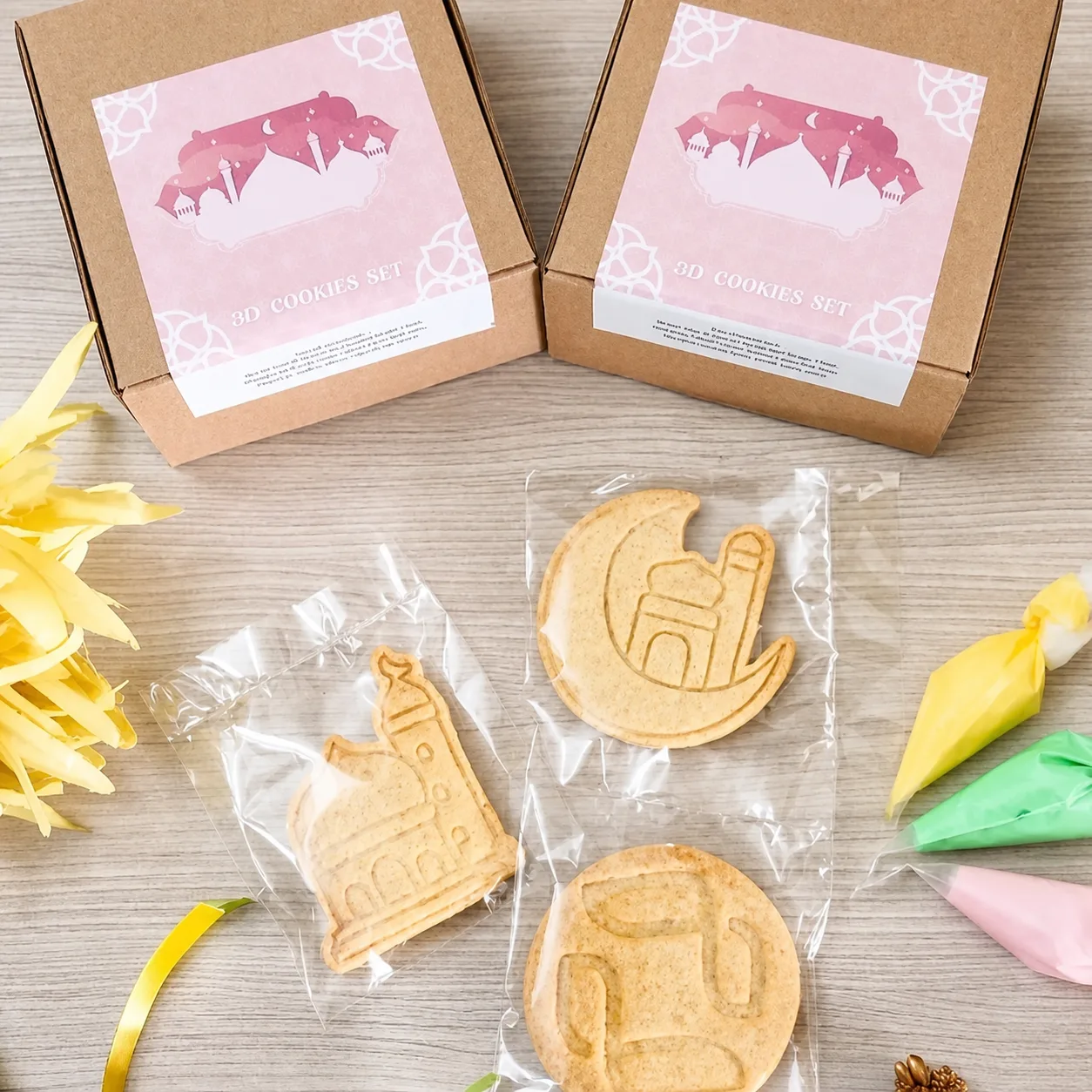 SWEETALICIOUS DIY Butter Cookies Hias Character for Hampers Souvenir Unik Ulang Tahun anak isi 2, tampilan 4