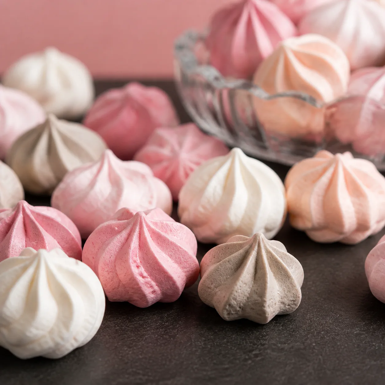 French Meringue Cookies - studio view 3