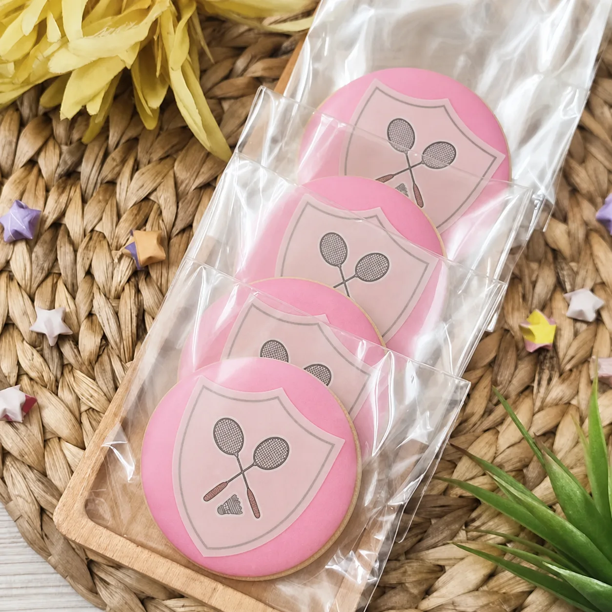 Cookies Hias Karakter Edible Print Foto Logo, tampilan 2