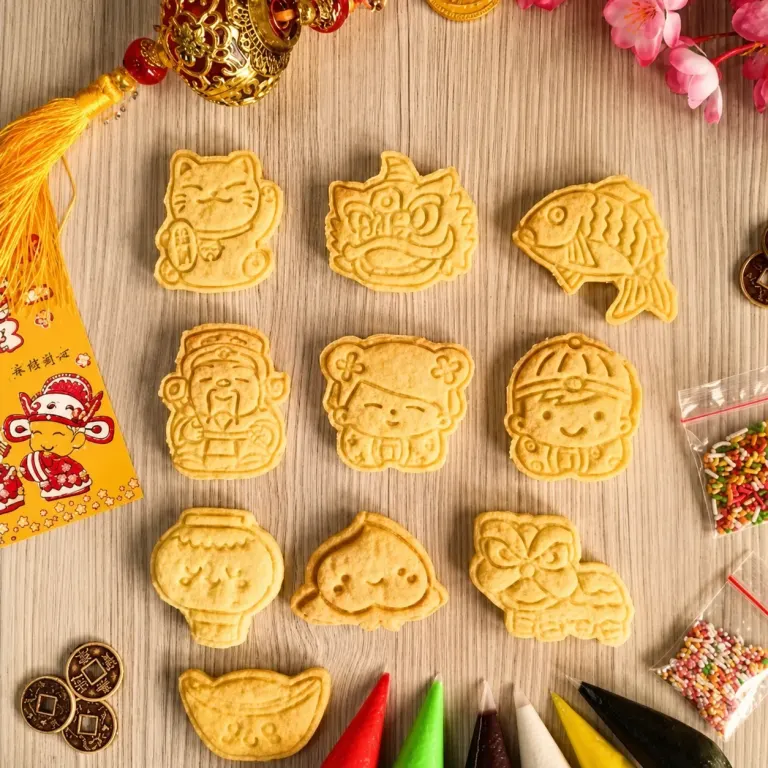 DIY Cookies Hias Karakter Aktivitas Anak Tema Valentine, Imlek / sincia / CNY, tampilan 1