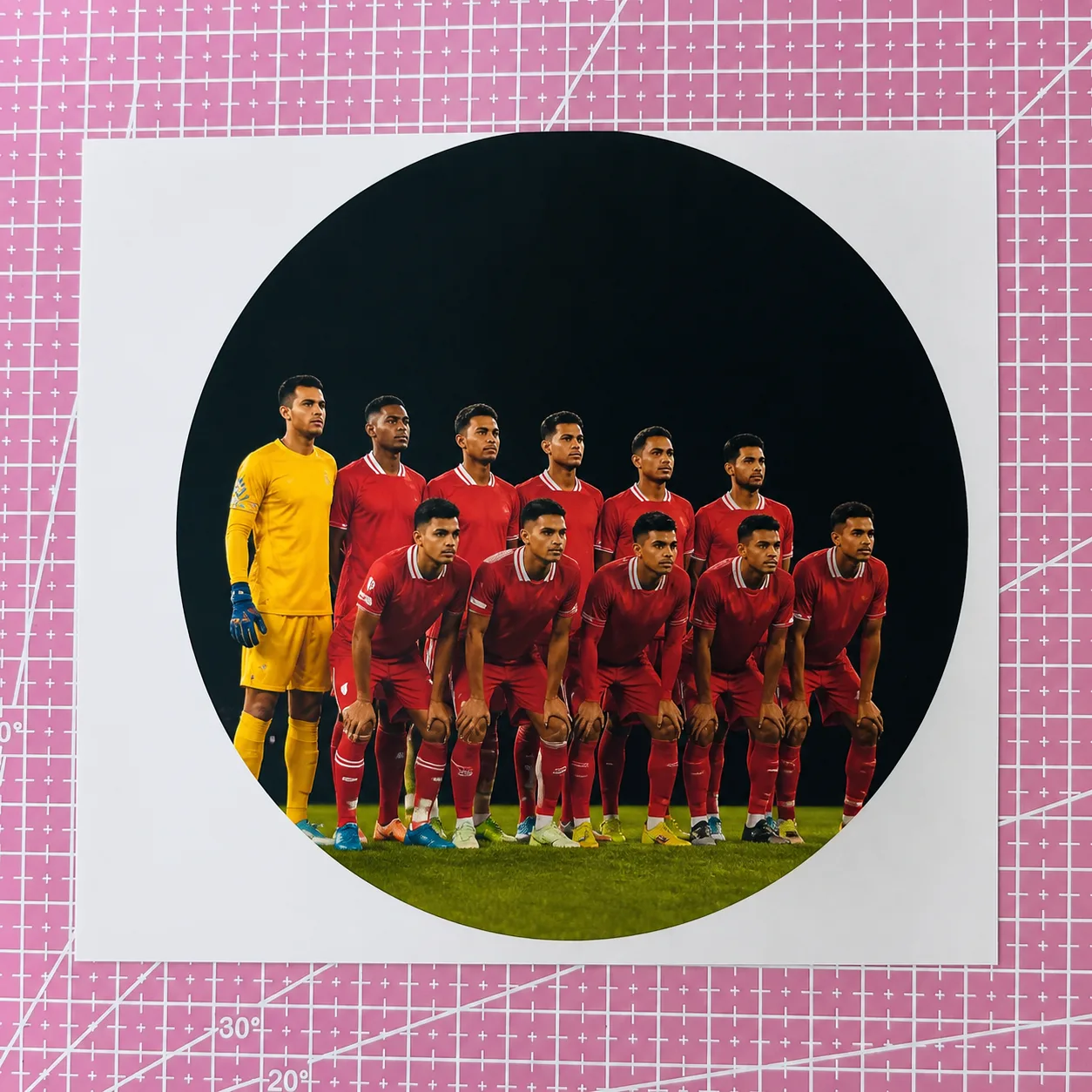 SALE Edible Print Icing Paper Ronaldo, Liverpool F.C, Manchester United MU, red square kotak, betty boop, tampilan 2