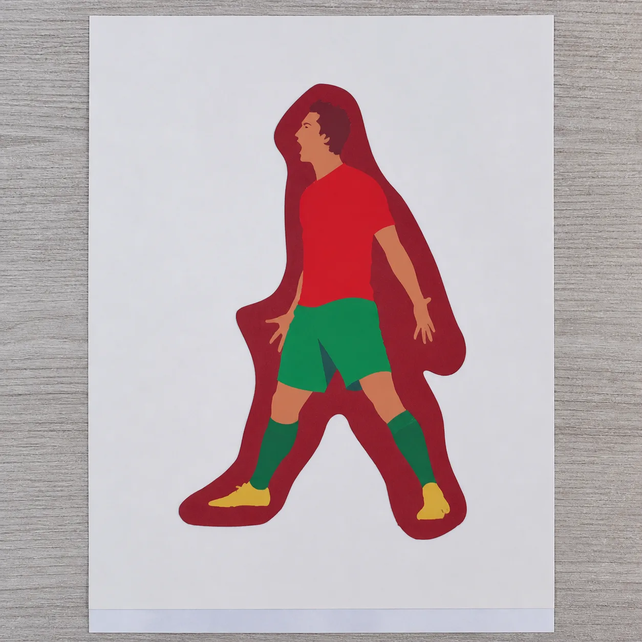 SALE Edible Print Icing Paper Ronaldo, Liverpool F.C, Manchester United MU, red square kotak, betty boop, tampilan 4