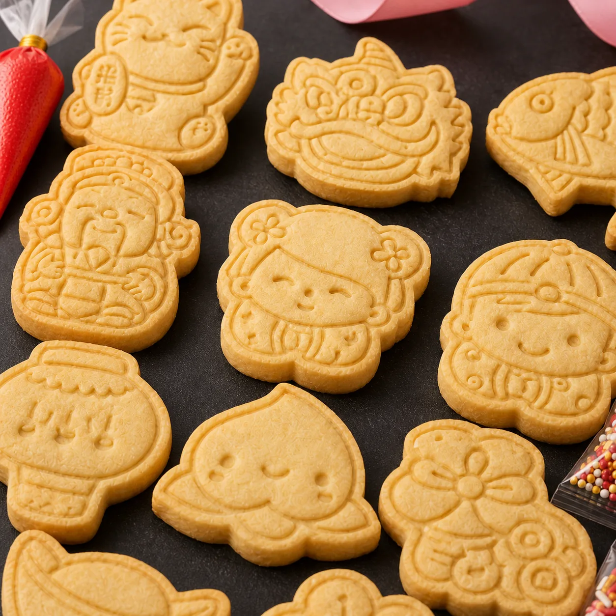 DIY Cookies Imlek - studio view 3