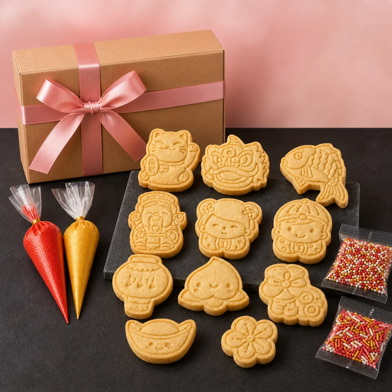 DIY Cookies Imlek - studio view 4