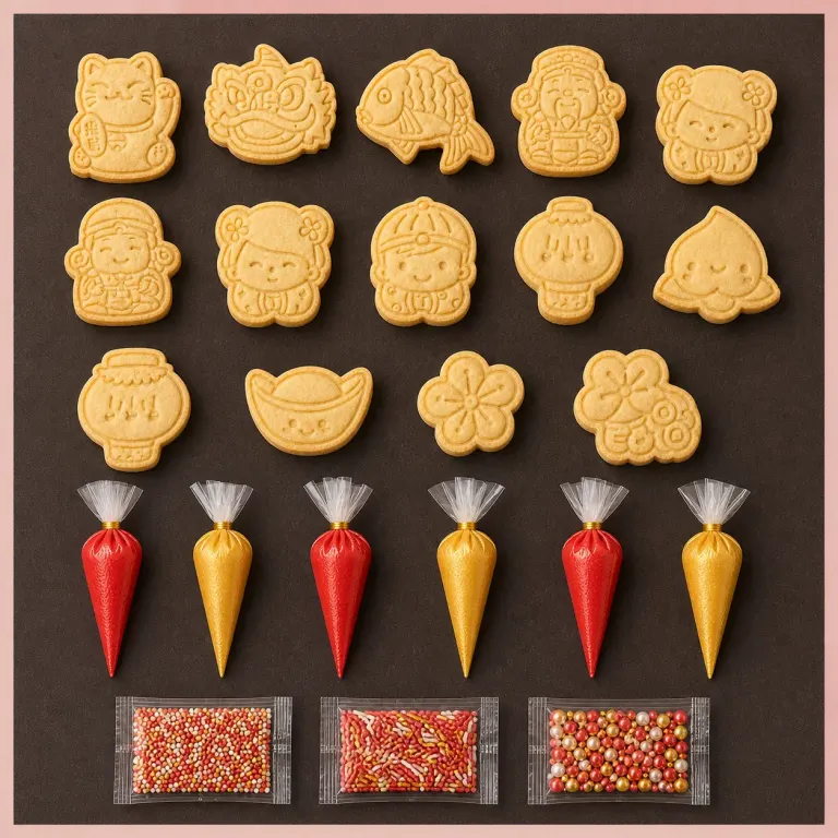 DIY Cookies Imlek - studio view 1