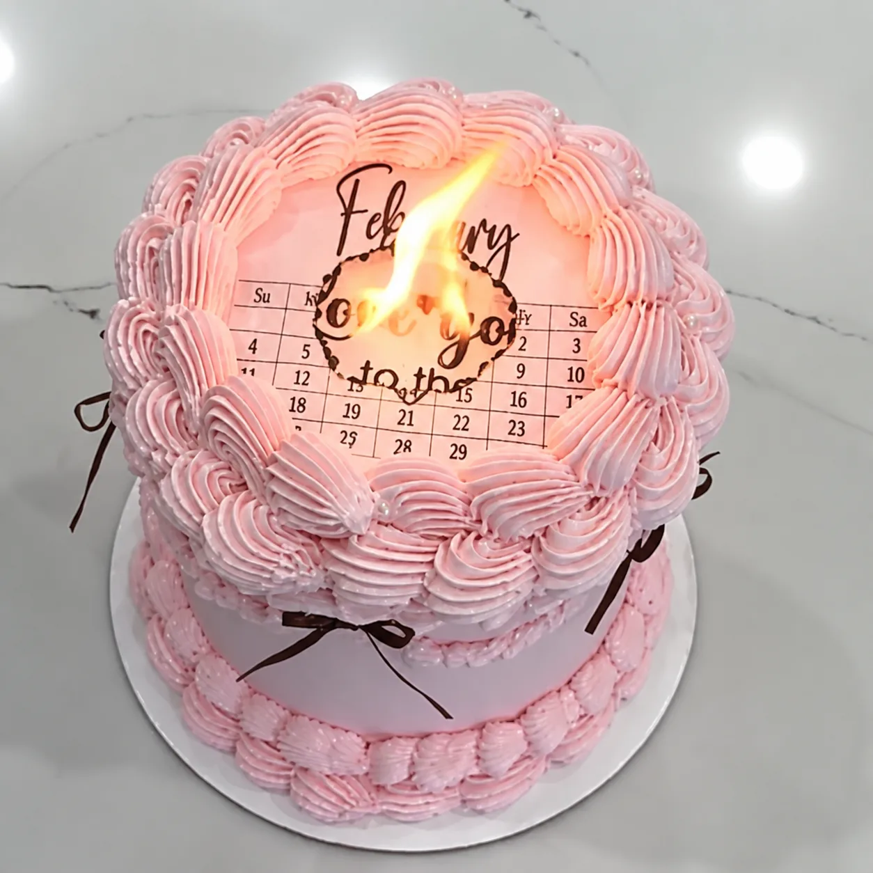 Jasa Print Edible / Image / WAFER PAPER / BURN PAPER untuk BURN AWAY CAKE, tampilan 6