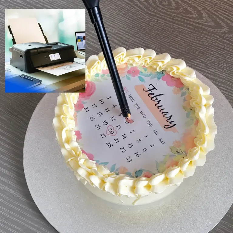 Jasa Print Edible / Image / WAFER PAPER / BURN PAPER untuk BURN AWAY CAKE, tampilan 1