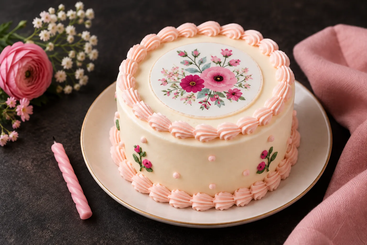 Satu tema dari cake sampai suvenir