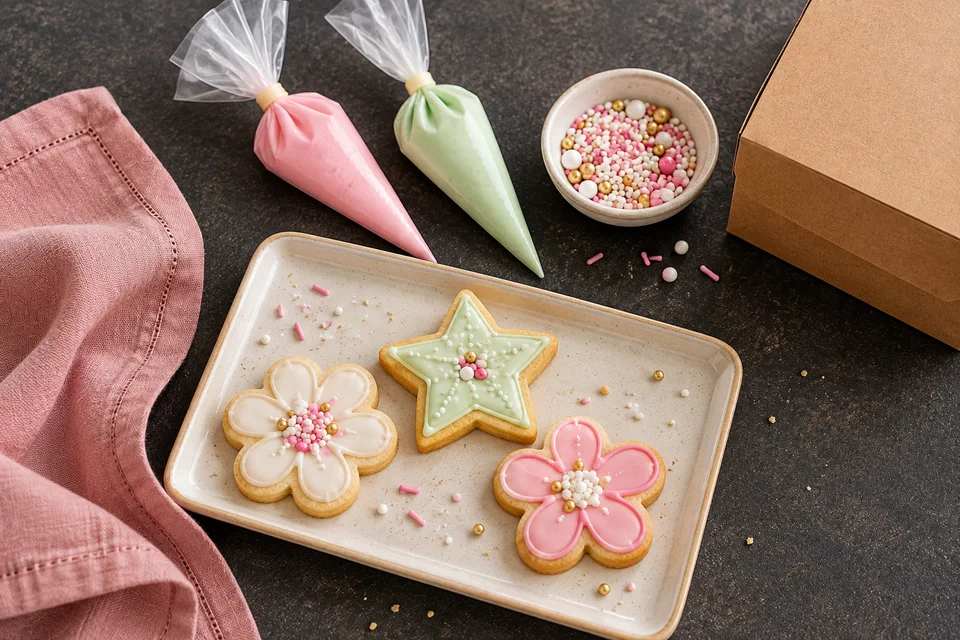 Contoh cookies setelah dihias