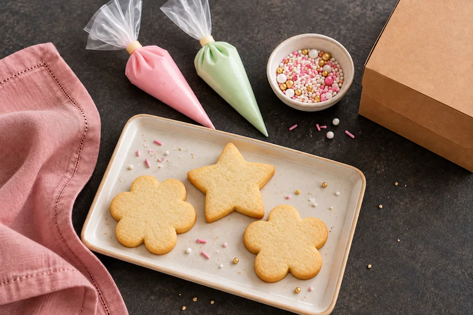 Cookies sama sebelum dihias
